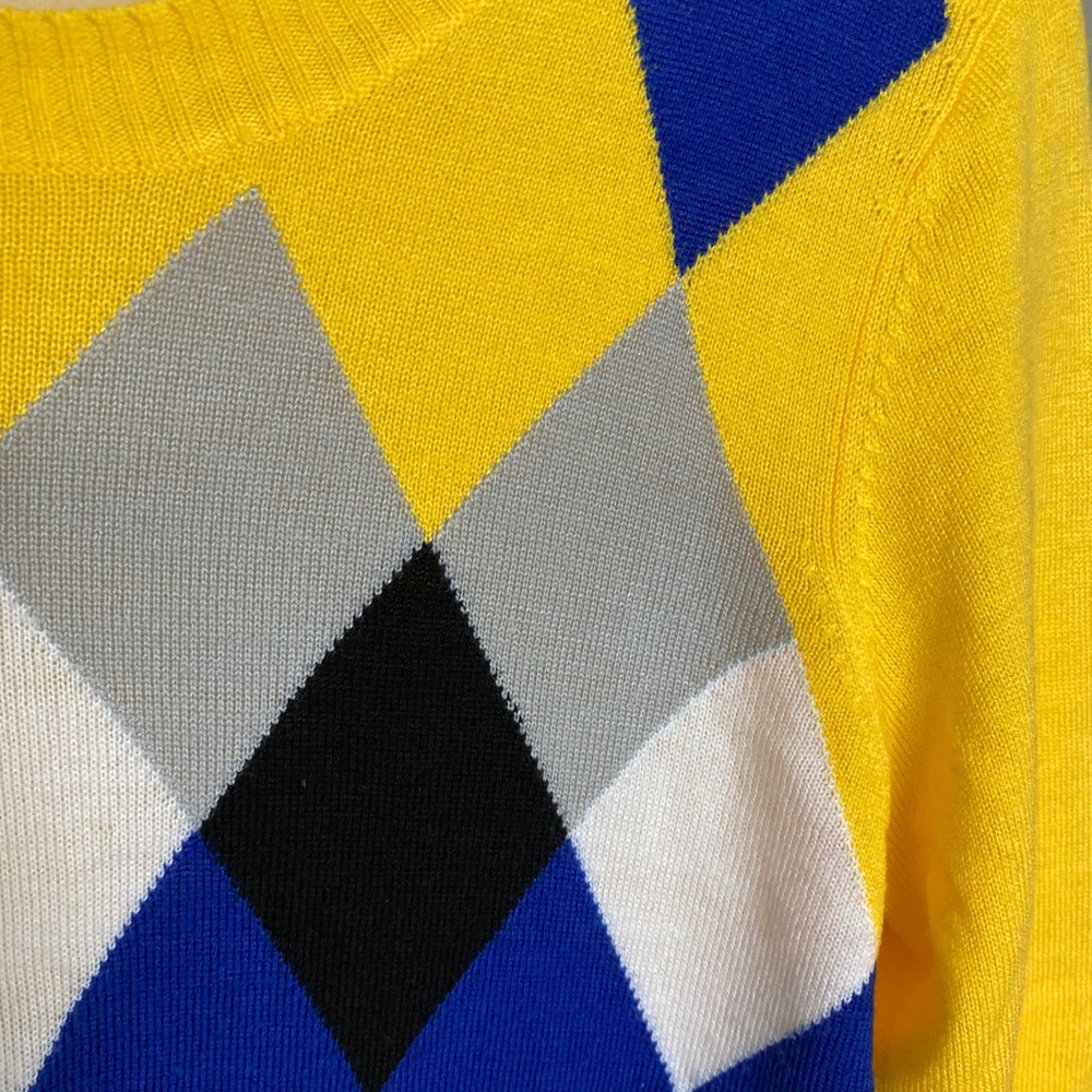 I ❤️ Ronson Argyle Sweater - Picture 4 of 8